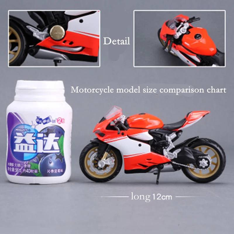 Оригинальная Авторизованная модель мотоцикла Maisto 1:18 Yamaha FJR1300 из сплава