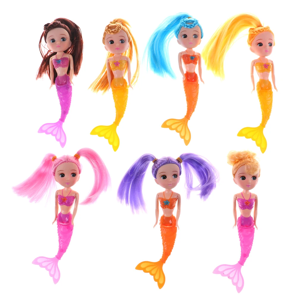 Kawaii 1pcs Fashion Kids Mermaid Princess Dolls Sea maid