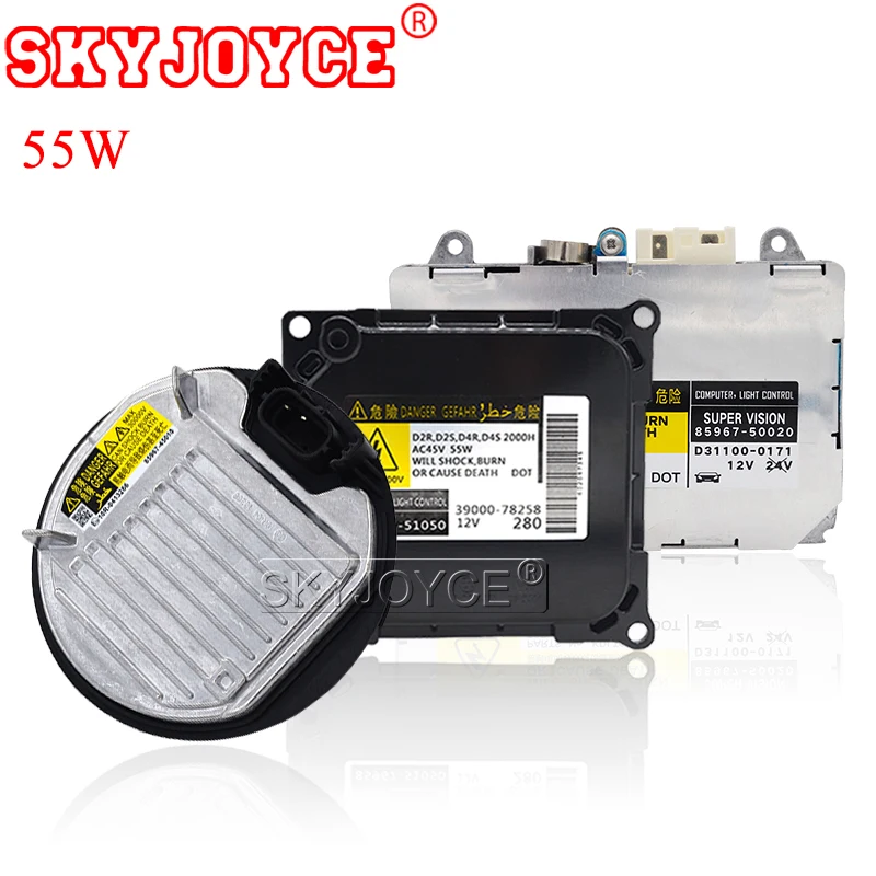

SKYJOYCE D2S D4S Xenon Ballast 55W Unit Controller OEM Ballast DDLT003 85967-52020 85967-50020 85967-45010 For Toyota Lexus