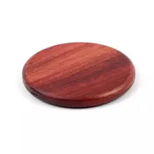 Portable Wooden Wireless Charger For Smartphone Wireless Charging For Samsung Galaxy Note 5/S6/S7 Edge Phone