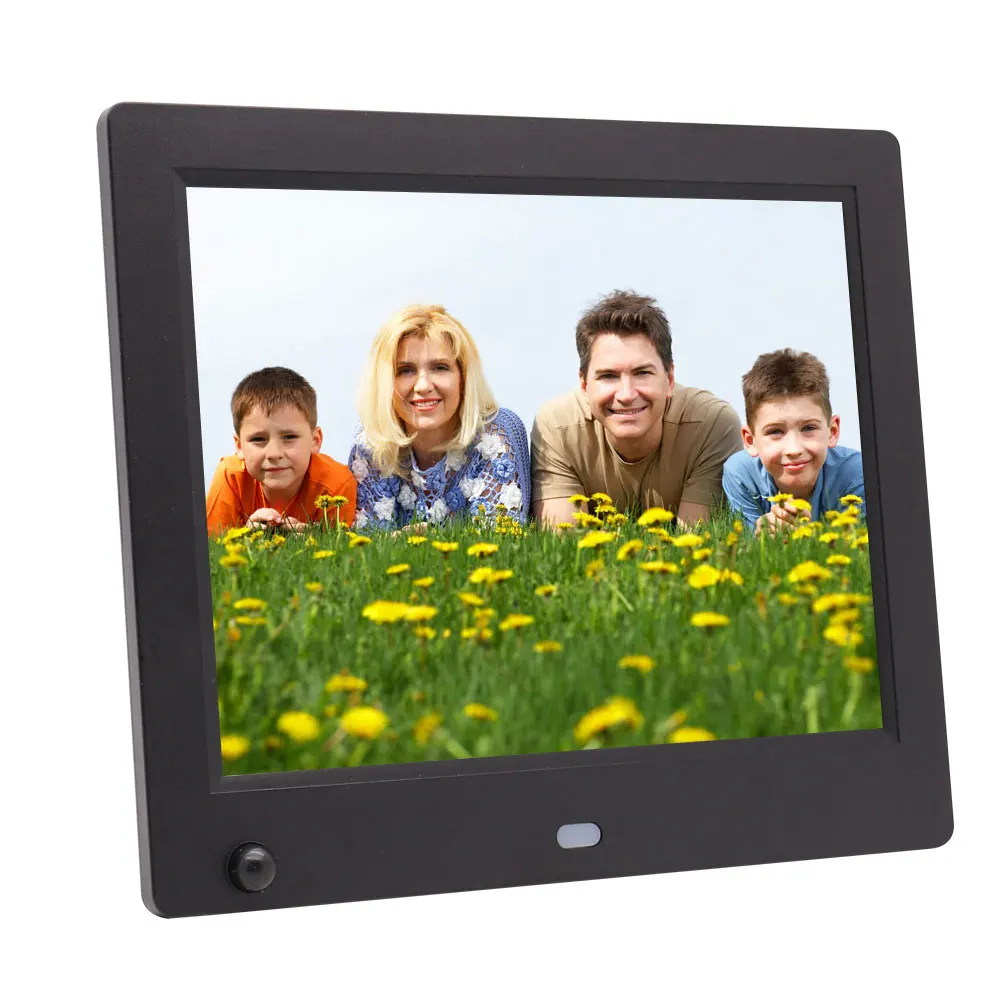 

8 Inch LED Backlight HD 1024*768 Full Function Digital Photo Frame Electronic Album digitale Picture Music Video