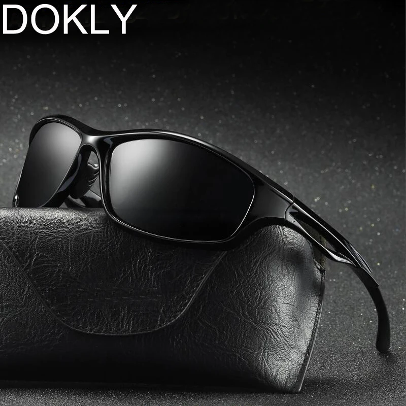 Dokly Polarized Men Sunglasses Men cool Eyewear Brand Designer Driving
