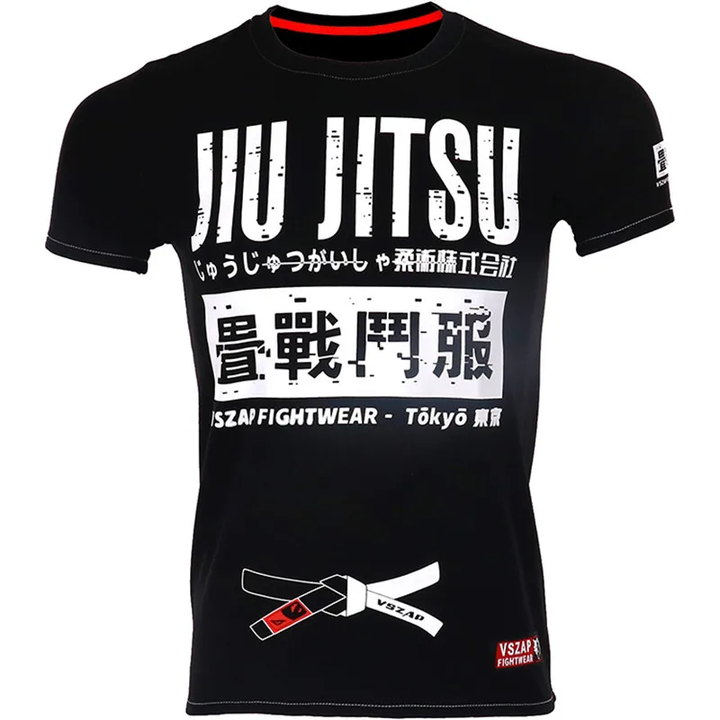 VSZAP MMA Муай Тай Боксерские Шорты Спортивная футболка с рисунком тренировочная