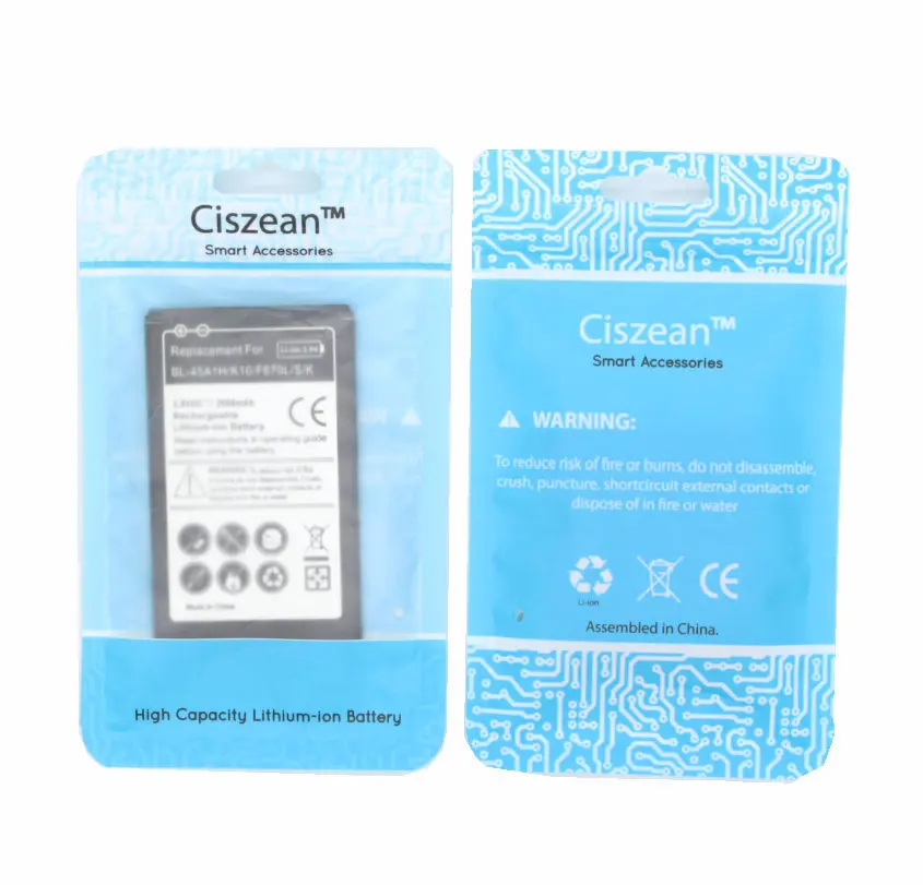 Запасной литий ионный аккумулятор Ciszean 2600 мАч BL 45A1H/BL45A1H для LG K10 F670L F670K F670S F670 K420N LTE