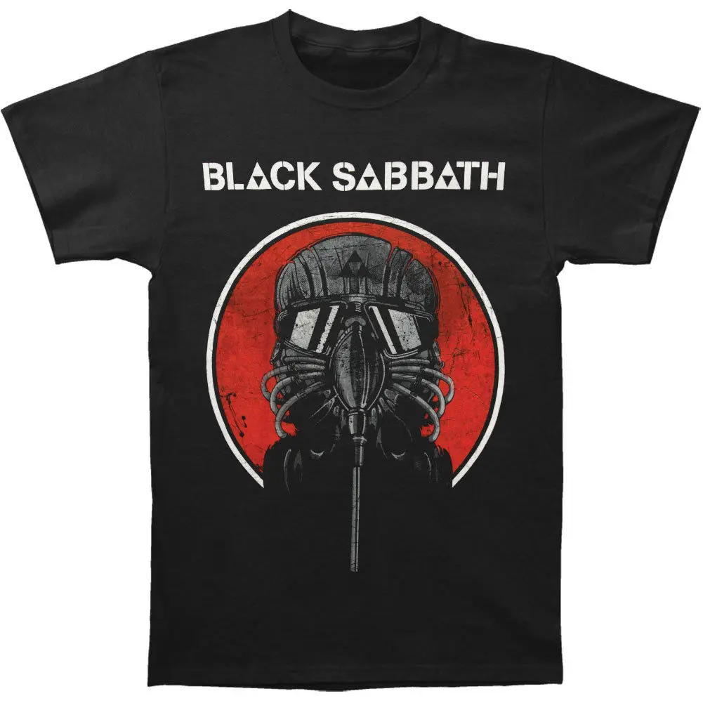 Black Sabbath Men's Live 14 T-shirt Black Print Tee Shirt Men Short Sleeve Top Tee Fashion Men Printed T Shirts Plus Size