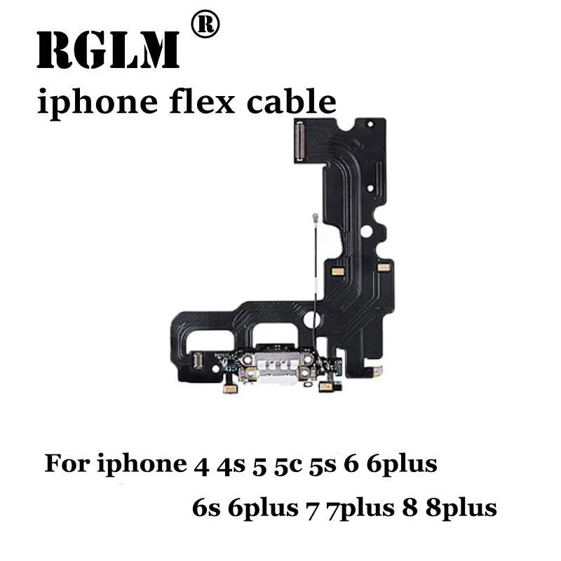 Высококачественный зарядный гибкий кабель для iPhone 5 5c 5s 6 6s 6plus plus 7 8 USB порт