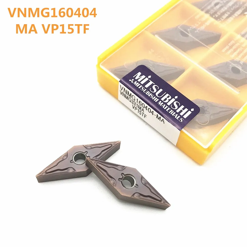 

20PCS Carbide tool VNMG160404 MA VP15TF metal milling turning tool carbide CNC products VNMG160404 lathe tool steel processing