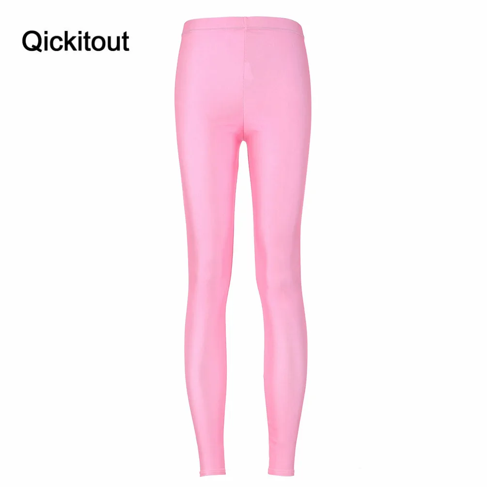 Qickitout Leggings 2016 Space Print Pants Candy Color
