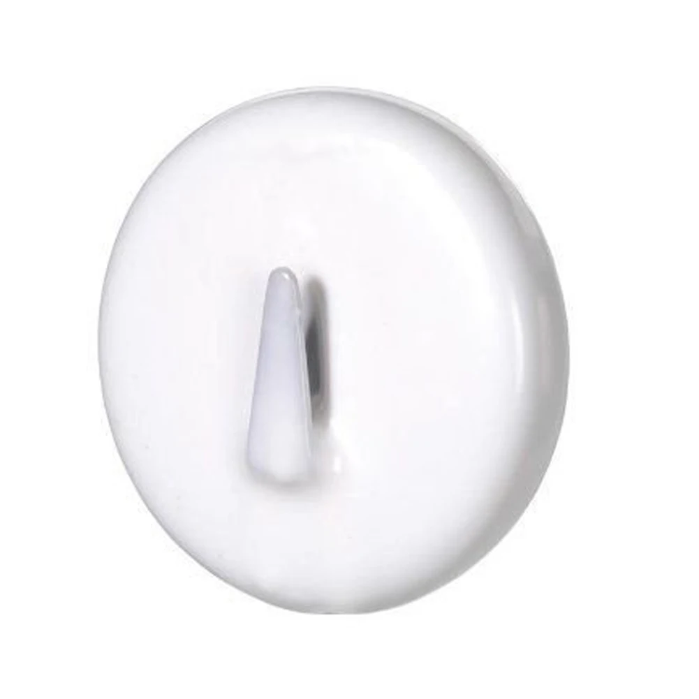 2 PCS Durable Ultra-Strong Hook Removable Heavy Duty Plastic Adhesive Wall Hanger White Colorful | Дом и сад