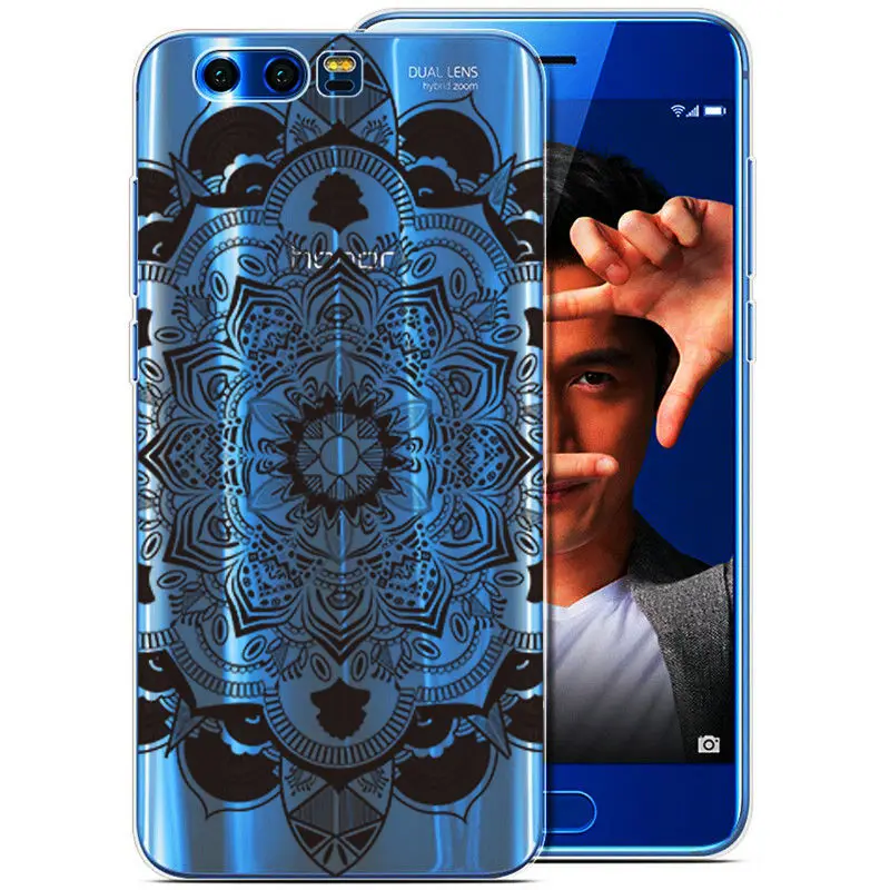 Soft TPU Phone Cover for Huawei Honor 9 V9 Painted Case for Huawei Honor Play 10 V10 Silicone for Honor 7A 7C 7X 8X V9 Fundas (1)