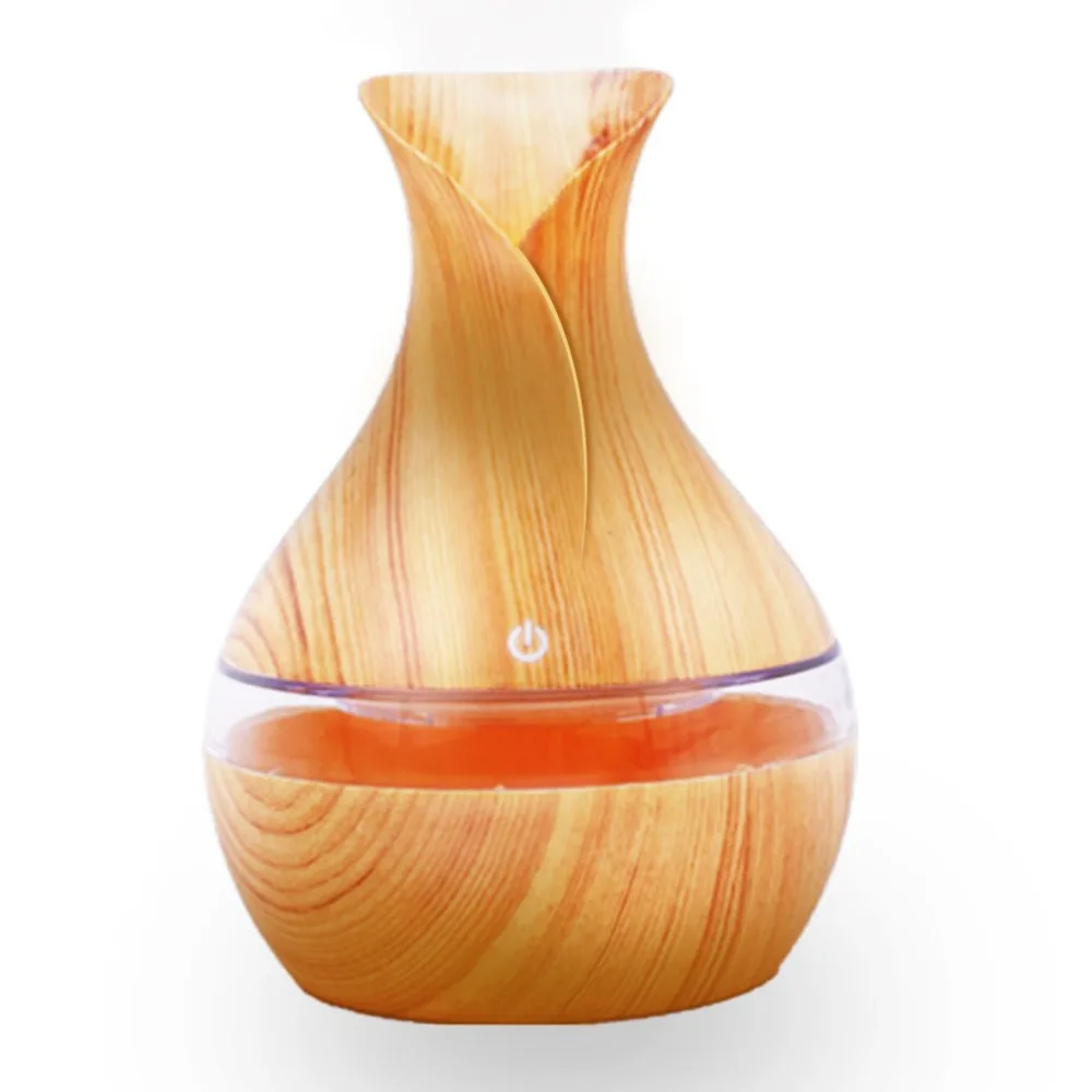 

400ml Wooden Air Humidifier Essential Oil Diffuser Aroma Lamp Aromatherapy Electric Aroma Diffuser Mist Maker for Home Office