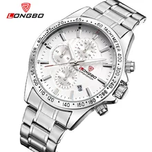 2016 Мода Luxury Brand LONGBO Нержавеющей Стали Спорт Военная Аналоговый Кварцевые Часы Водонепроницаемые Наручные Мужские Часы 80177