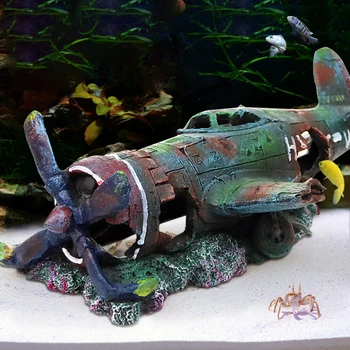 

Aquarium Decoration Stone Islande Marine Fighter Fish Tank Ornament Resin Stone Is Land Decorative Rocks Background Dccessories