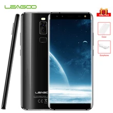 LEAGOO S8 5.7” HD IPS Bezel-Less Screen 4G Mobile Phones 4 Cameras Android 7.0 Octa Core 3GB+ 32GB Smartphone Fingerprint 13MP