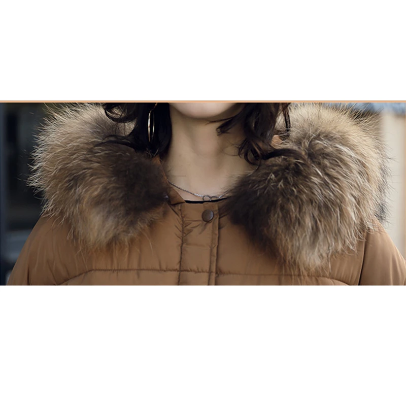 Lxt637 Femme Plein Manteau Army Lâche black 2019 Plus Nouveau Femmes Vestes Chaud Hiver caramel Coton Épais Longue Mode Parkas Survêtement Taille La Col Green wOHqHI