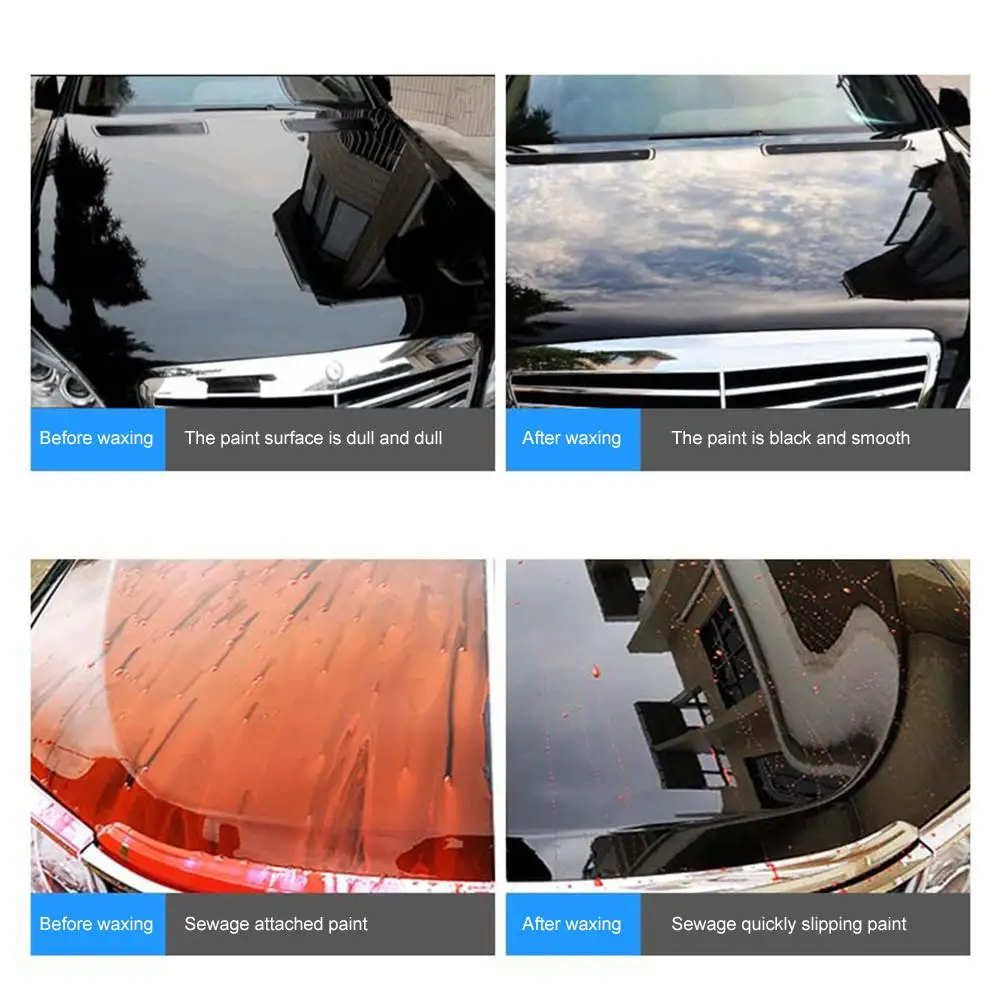 Автомобильный Воск Carnauba Премиум твердый воск для ухода за краской уход