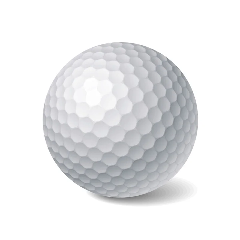 4 шт. мяч для гольфа Спортивная тренировка, теннис белый Golfball круглые тренировочные аксессуары для гольфа