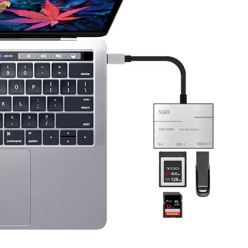 USB-C XQD SD кард-ридер 500 МБ/с./с высокоскоростной type-C USB3.0 концентратор камера комплект адаптер для sony M/G серии для Lexar аксессуары