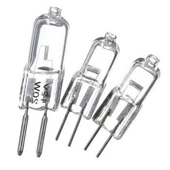 

Clear Light Bulb Super Bright 20W/35W/50W Halogen Lamp Bulb 12V G5.3 Home Decoration Light Warm White 2900k