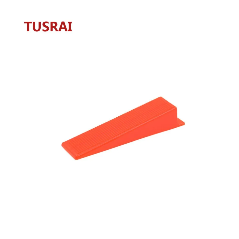 

Tile Leveling Wedges Standard 100pcs Ceramic Wall Floor Tile Leveling System Tiling Installation Tools Parts Red TUSRAI