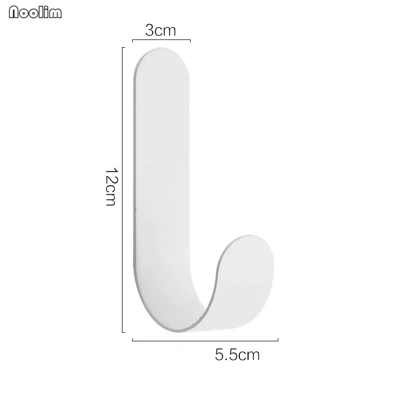 Скандинавские железные настенные крючки для полотенец вешалка для полотенец Крючки для халатов настенные крючки для хранения для кухни и ванной настенная вешалка - Цвет: Белый