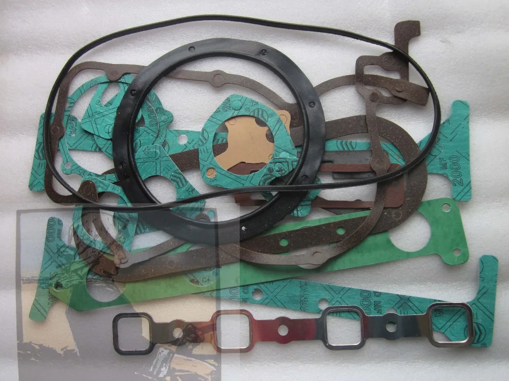 Shanghai 4102 engine parts, the set of gasket kit including the head