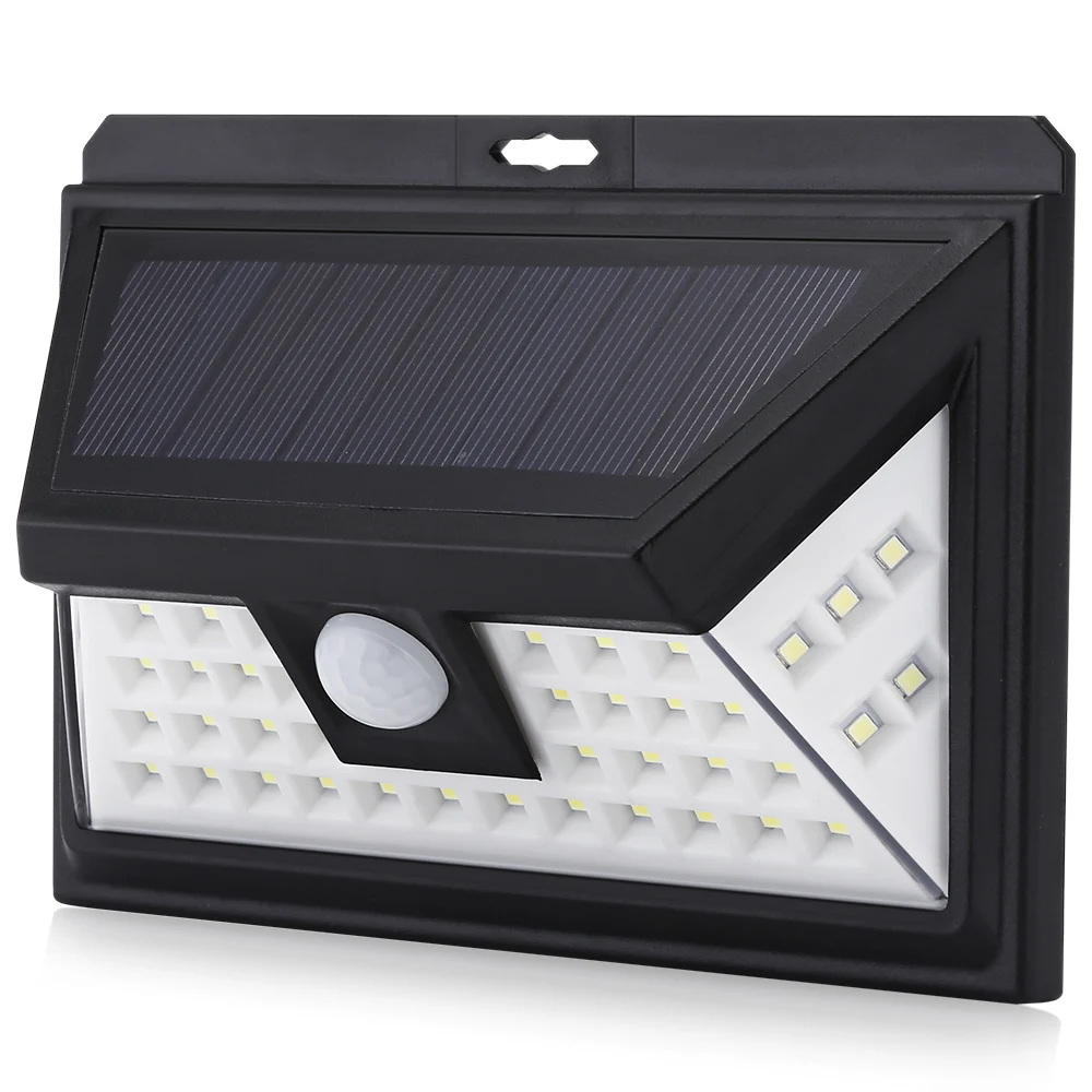 

Modern 44 LEDs Solar Motion Sensor Wall Light IP44 Waterproof For Garden Yard Corridor 3 Modes Outdoor Dimmable Lighting Lights