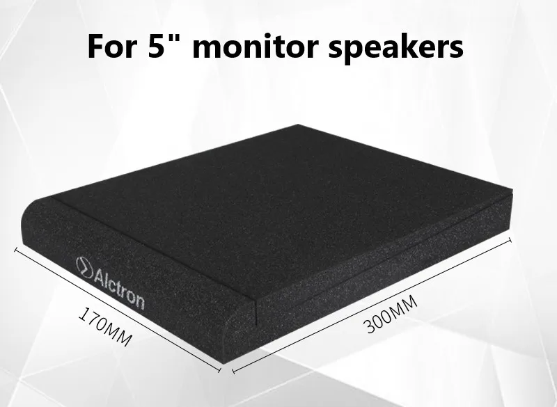 2pcs/set Alctron EPP05 studio monitor speaker acoustic foam shockproof sound Isolation pads for studio monitors 5/6.5/8 Inches