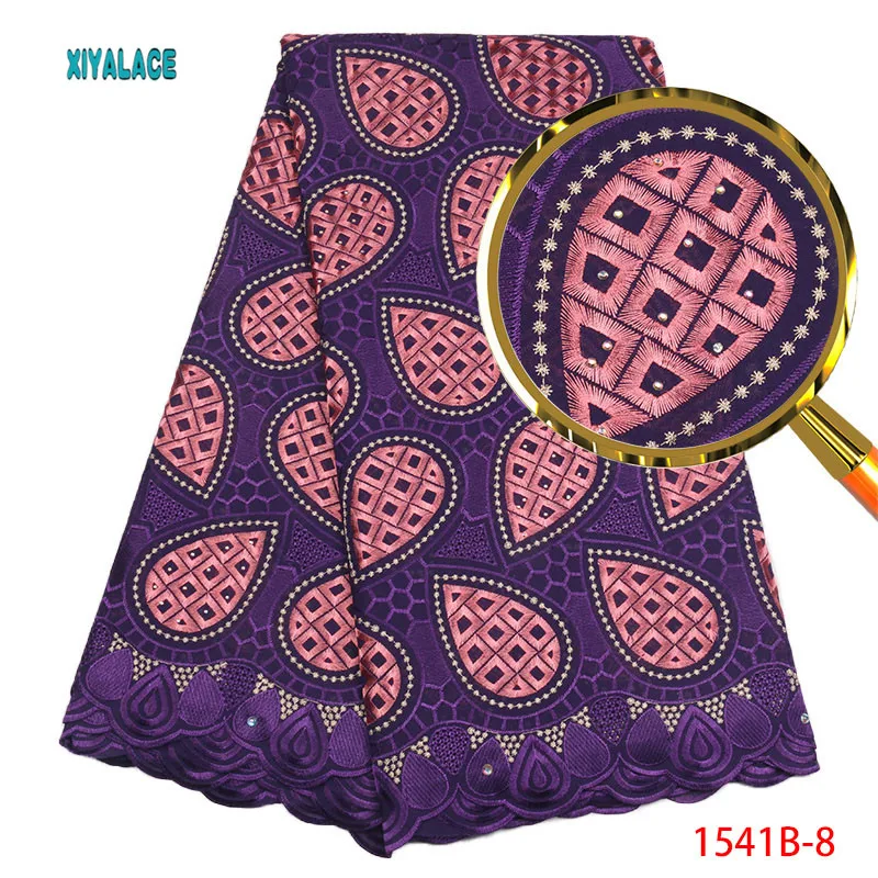 

Latest African Dry Lace Fabric High Quality Swiss Voile Laces Switzerland Cotton 2019 Nigerian Man Voile Lace 5yards 2760b-1