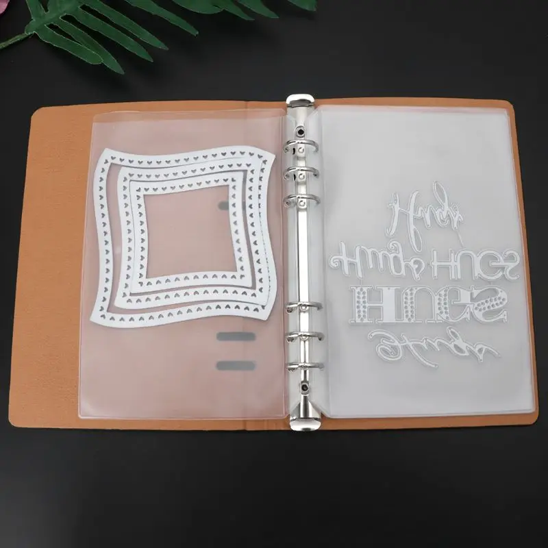 

5 Pcs/Bag 21x15cm 1/3/4 Grids Optional Transparent Collection Holder Pages Stock Book Album Storage Box Supply Accessory