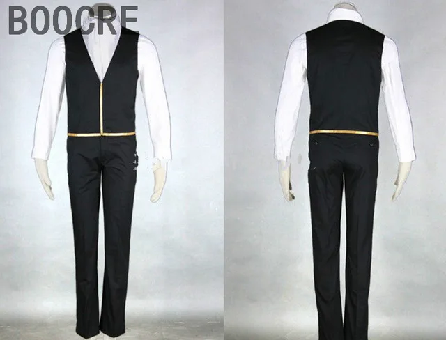 Горячая Распродажа костюмы аниме маскарадный костюм GINTAMA Okita Sougo для