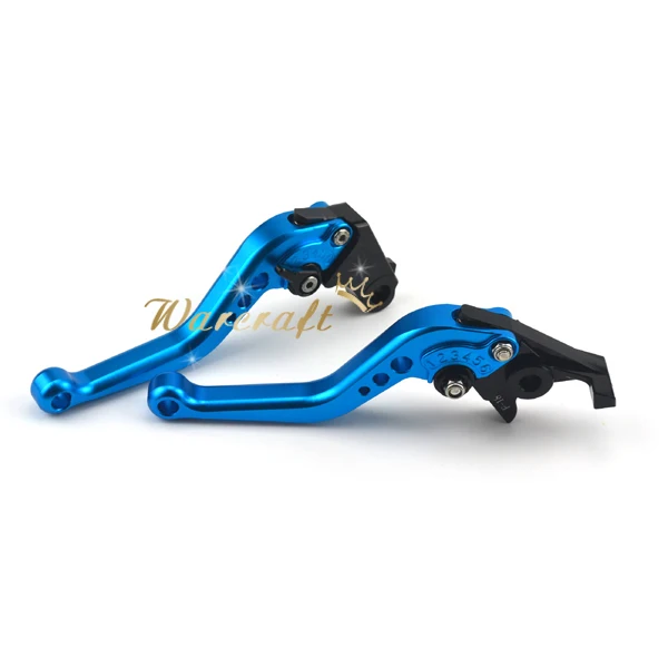 

For YAMAHA FZ16 2009-2012 (India Version) Motorcycle Accessories CNC Billet Aluminum Short Brake Clutch Levers Blue