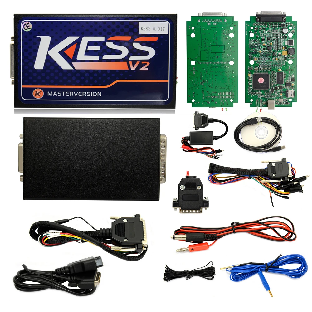 Интернет-версия Kess V2 V5.017 V2.47 ЭКЮ программист KESS без маркеров Чип ECU Инструмент настройки DHL Бесплатная доставка