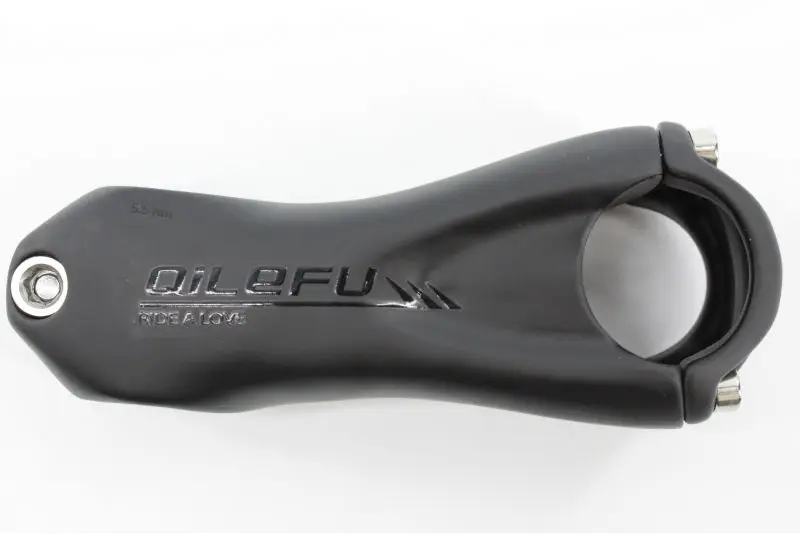 2016 Newest QILEFU Mountain Bike Matte Full Carbon Fibre Bicycle Stems Road 6 17 Angles Degree