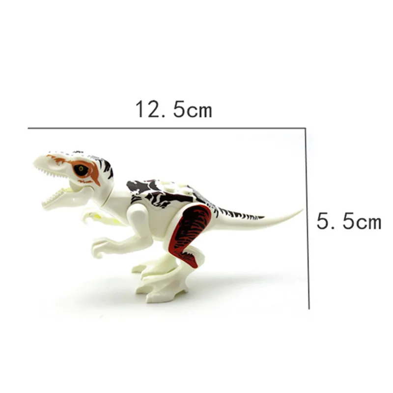 

Jurassic World Park Dinosaurs Indominus Rex Indoraptor Figures Building Blocks Bricks Toys Gifts Compatible With Lego