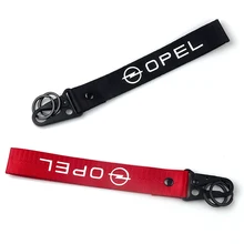 3D металлический модный нейлоновый автомобильный брелок для ключей, веревка для Opel, новинка, товары для авто, эмблема Opel, брелок, автомобильные аксессуары цепочки для ключей
