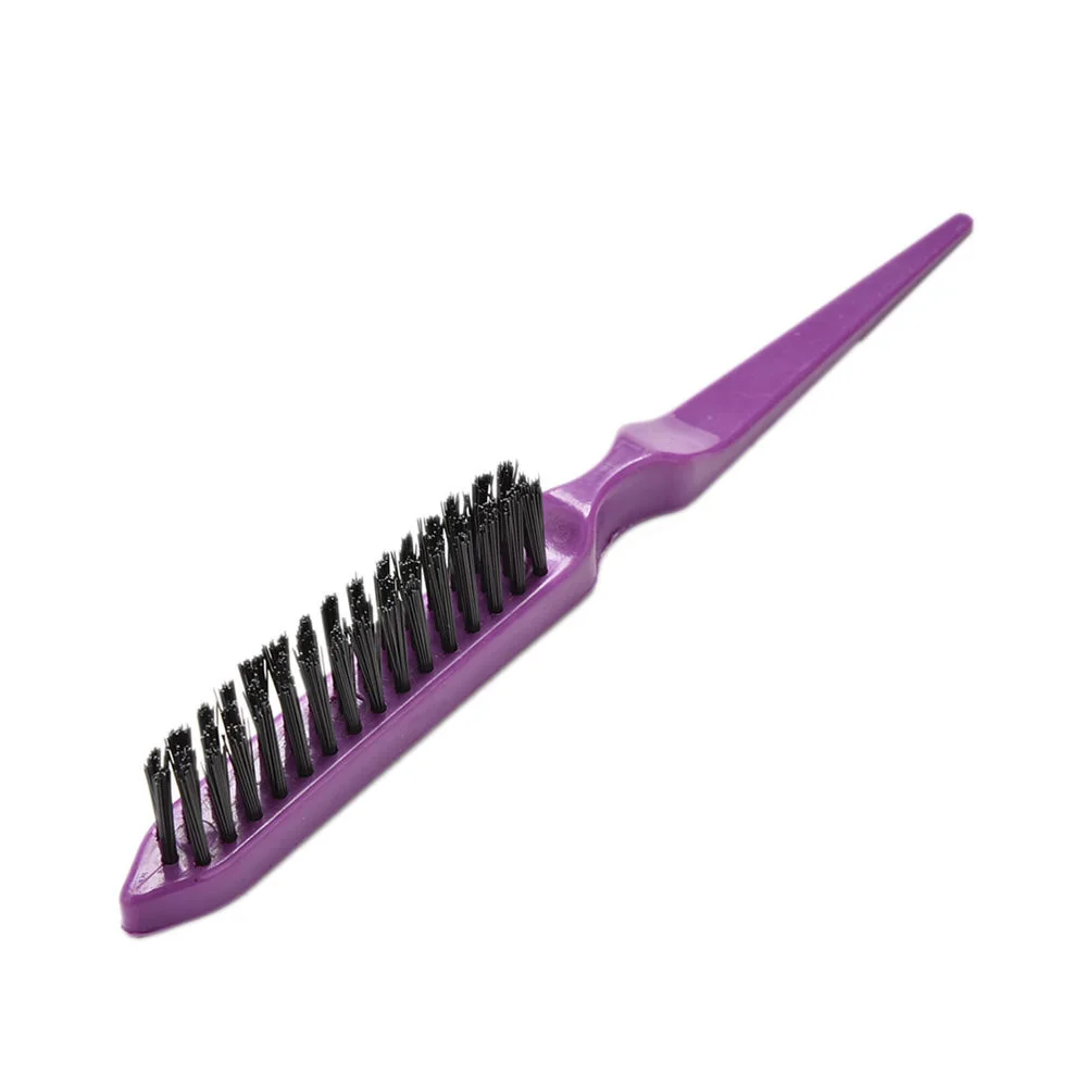 Профессиональный салон распутывающая щётка для волос щетки для волос тонкая линия расческа для волос расширение парикмахерские инструменты случайных цветов