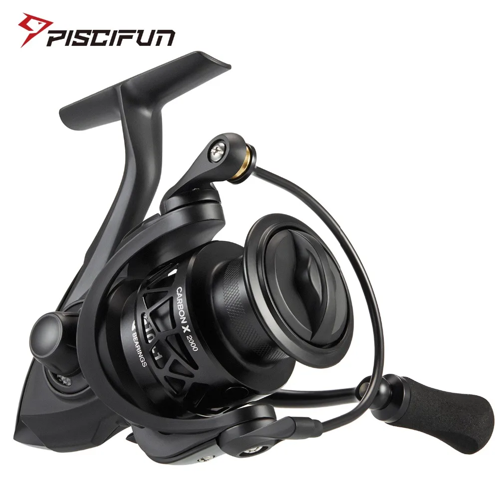 online Piscifun Luz de Carbono X Spinning Reel para 220g 6.2 relação da engrenagem 1 11 BB Quadro De Carbono Do Rotor 2000 3000 4000 Carretel de Pesca De Água Salgada