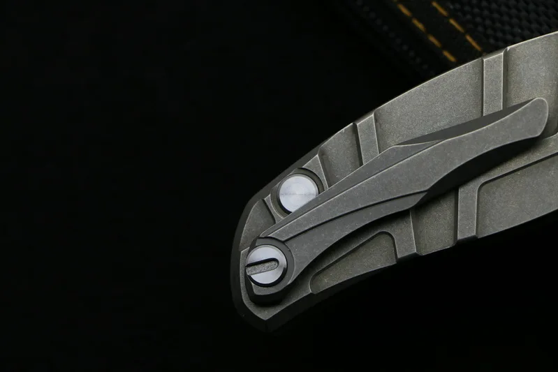 Зеленый шип F95 Флиппер складной нож D2 лезвие TC4 титановая ручка Открытый лагерь Охота выживания карманные Кухонные Ножи EDC инструмент