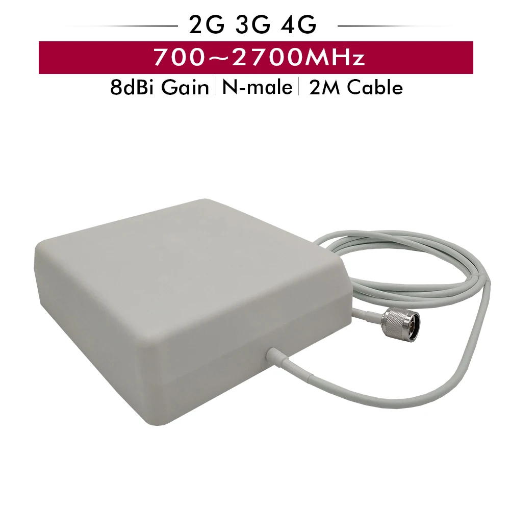 Мобильный усилитель сигнала 2G GSM 900MHz+ 3g UMTS WCDMA 2100(B1)+ FDD 4G LTE 2600(B7) трехдиапазонный повторитель сигнала для сотового телефона Комплект Усилителя