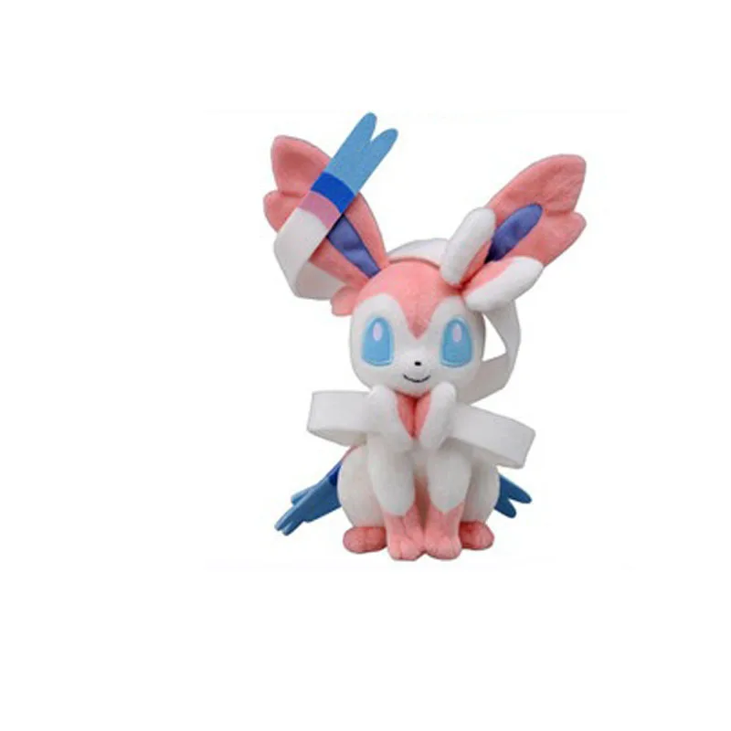 9 Стиль 8 &quot20 см Плюшевые игрушки сидящие Sylveon Umbreon Eevee Espeon vaporion Flareon Мягкое