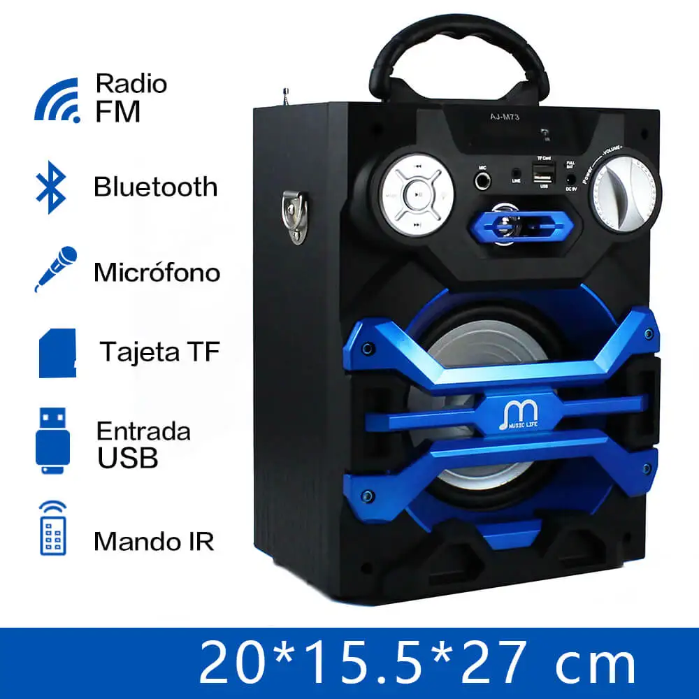 Bluetooth Speaker Karaoke Portable Wireless with Microphone MP3 USB TF Card Rechargeable FM Radio High Power for party singing speaker bluetooth karaoke portable wireless with microphone with fm radio mp3 portable output 20w high power for party bbq