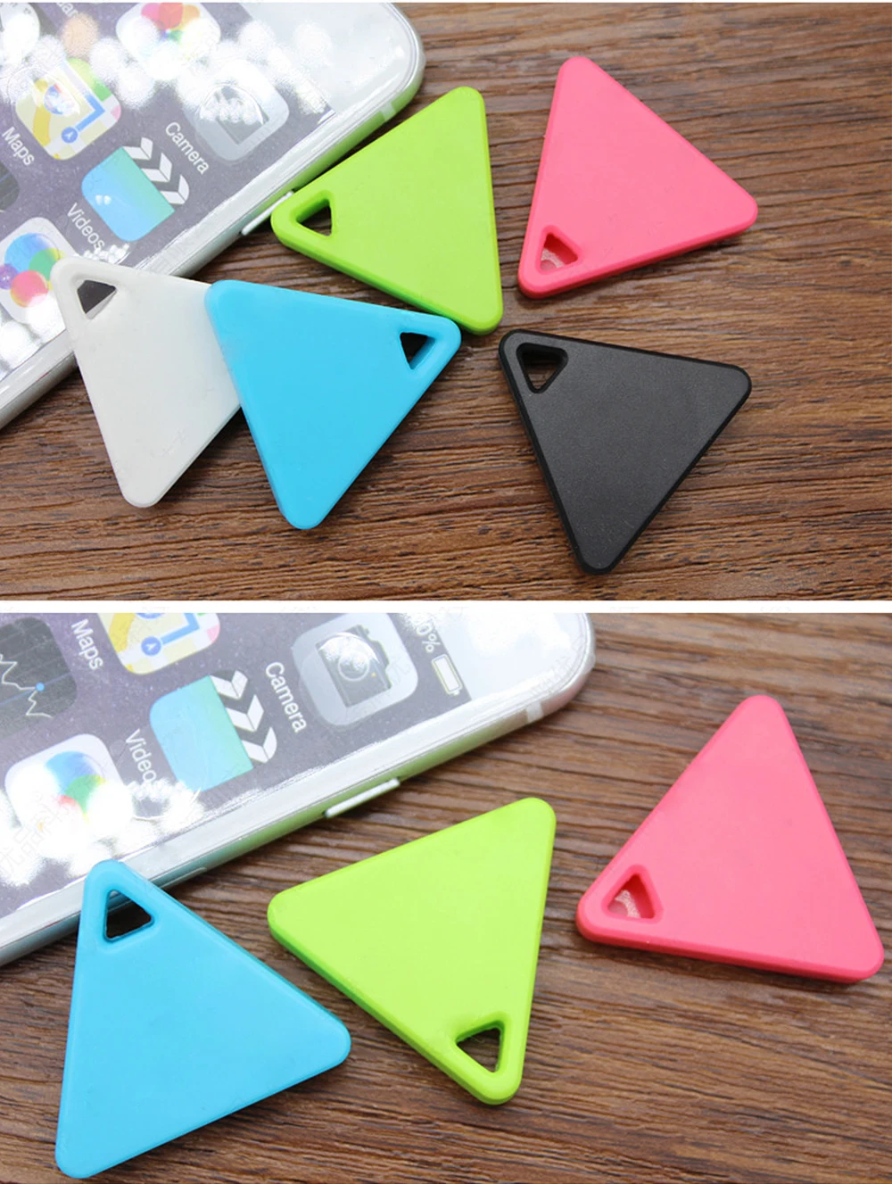 TISHRIC Hot Key Finder Wallet Dog Cat kids GPS locator anti lost keychain Smart Search Bluetooth Tracker Tag itag Keyfinder (20)