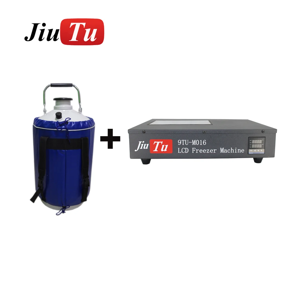 Jiutu Liquid Nitrogen Freezing LCD Screen Separating Machine 2 In 1 Pack With Vacuunm Pump And Nitrogen Tank jiutu (15)