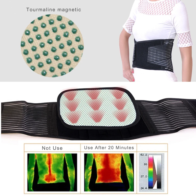 Tcare пояс для поддержки поясницы пояс для стабилизации поясницы с двойными регулируемыми ремнями для офисного работника облегчение боли в талии
