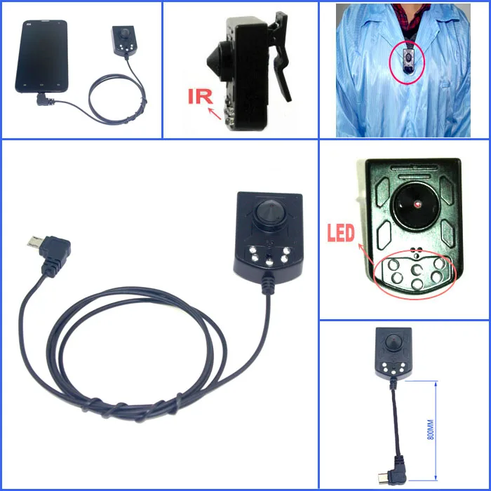 Android Phone OTG USB Infrared Night Vision Camera For Mobile Security