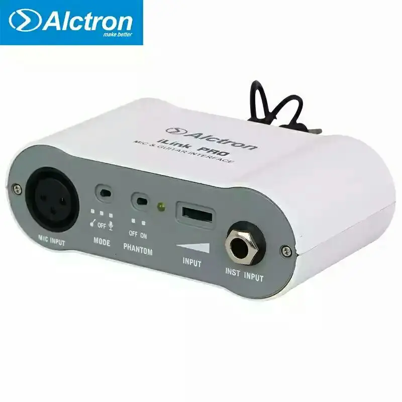 100% Оригинальный Alctron iLink PRO/ilink PRO аудио записывающий интерфейс для устройств iOS iPAD