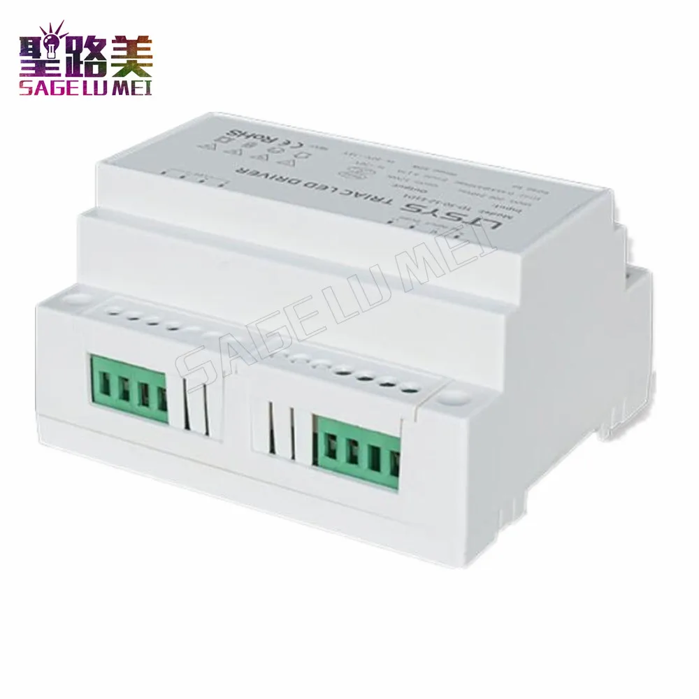 

TD-50-12-E1D1;200-240VAC input,Output 12VDC 4.2A 50W constant voltage CV intelligent Triac Dimmable LED Driver Dimmer DIN Rail