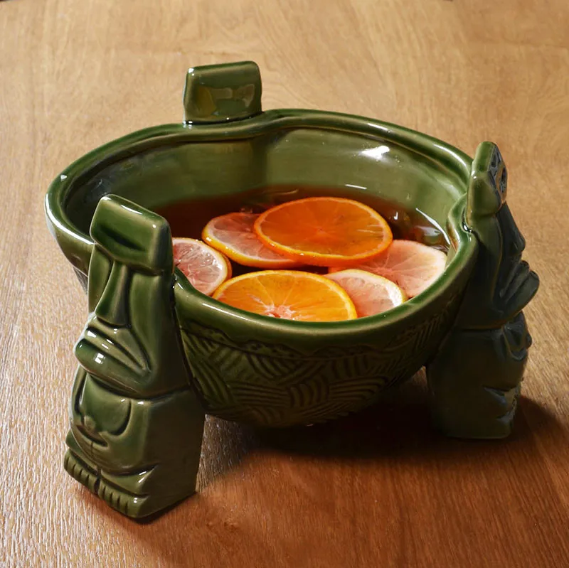 Большая чаша Tiki Коктейльная чашка кружка для пива и вина керамические кружки
