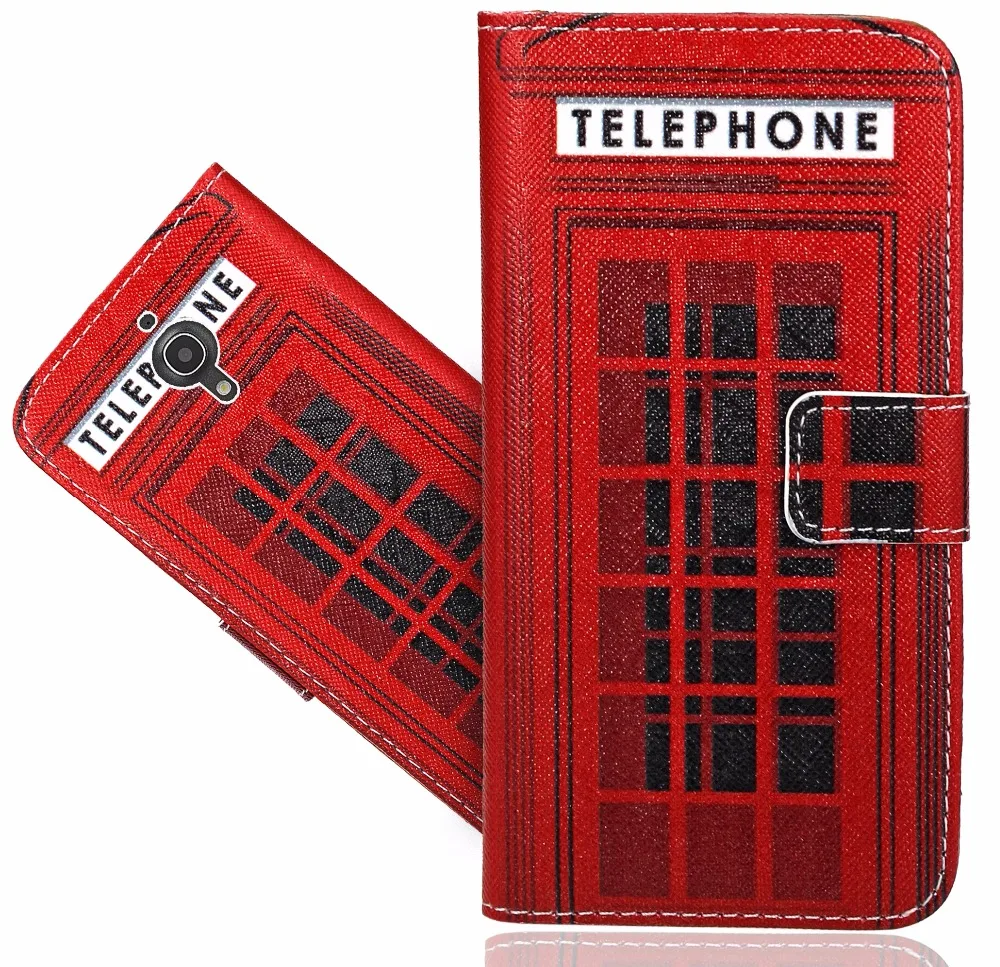 Чехол для Alcatel Pixi 4 (6 &quot) 4G 9001X кожаный чехол кошелек с узором и подставкой Coque/чехол